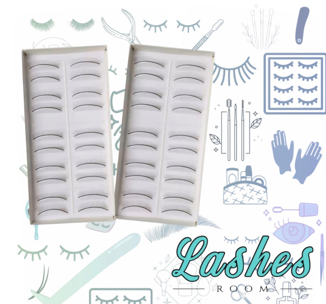 Pestañas de práctica 10 pares