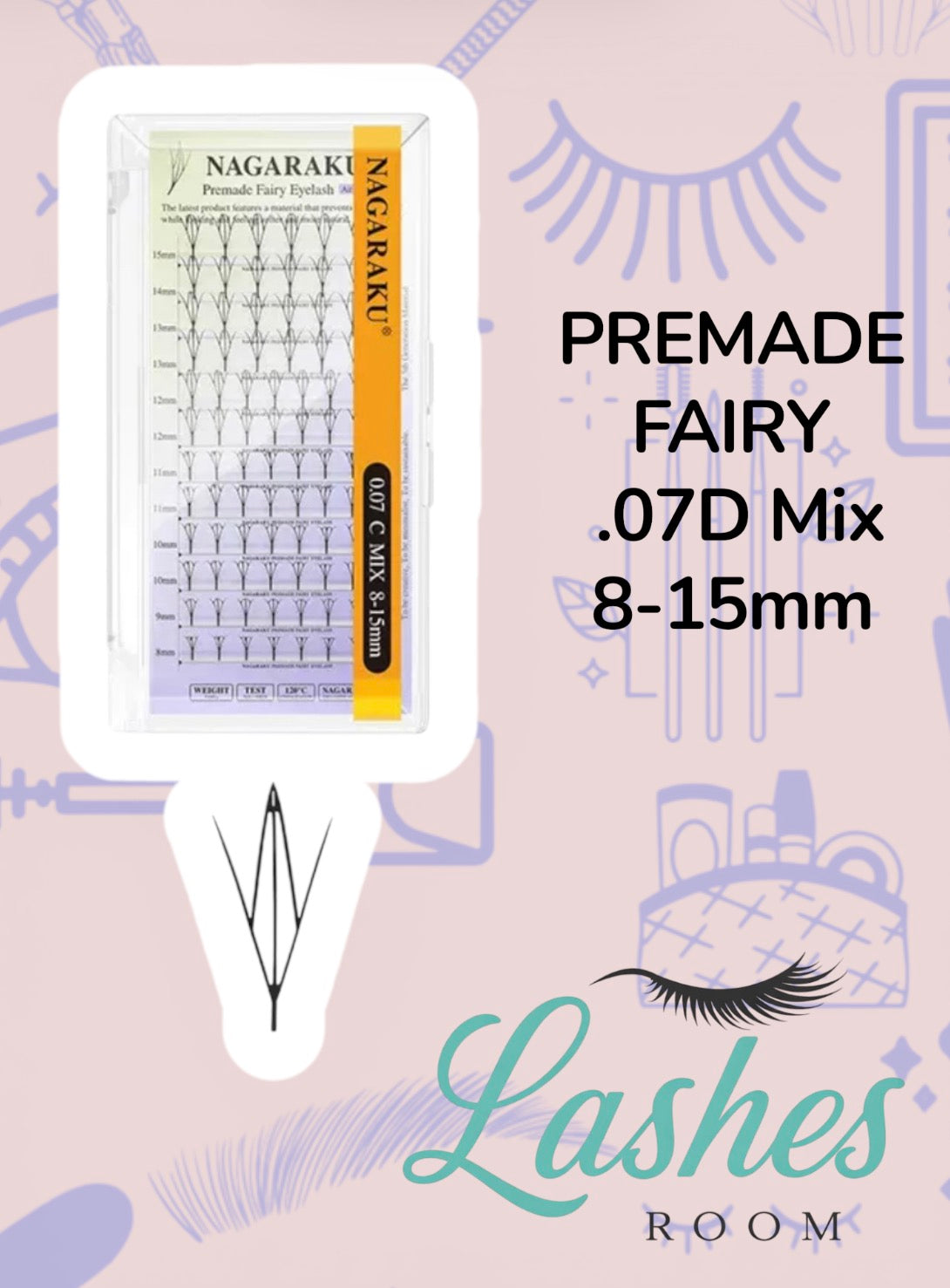 Pestañas Premade Fairy