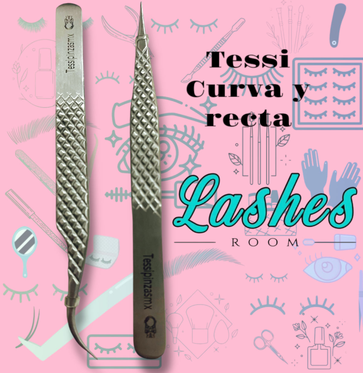 Pinzas Tessi (curva y recta)