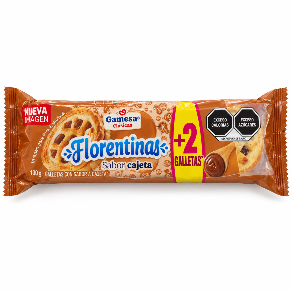 Florentinas Gamesa Cajeta 100 g