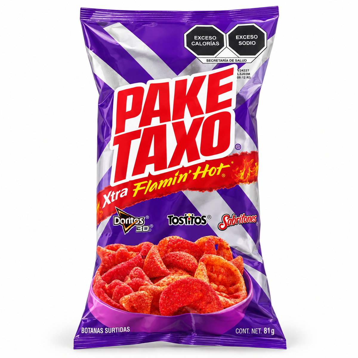 Pake Taxo Xtra Flamin’ Hot 81 g