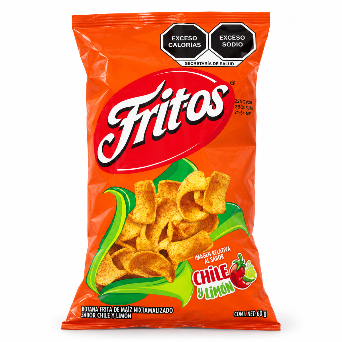 Fritos Chile y Limón 60 g