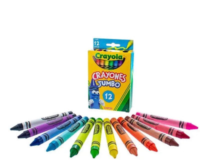 Crayones Jumbo 12 piezas