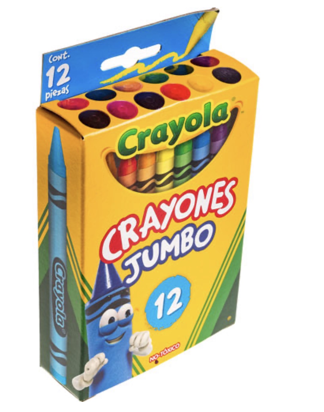 Crayones Jumbo 12 piezas