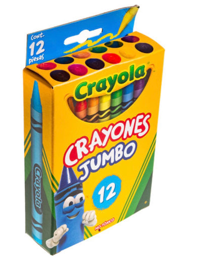 Crayones Jumbo 12 piezas