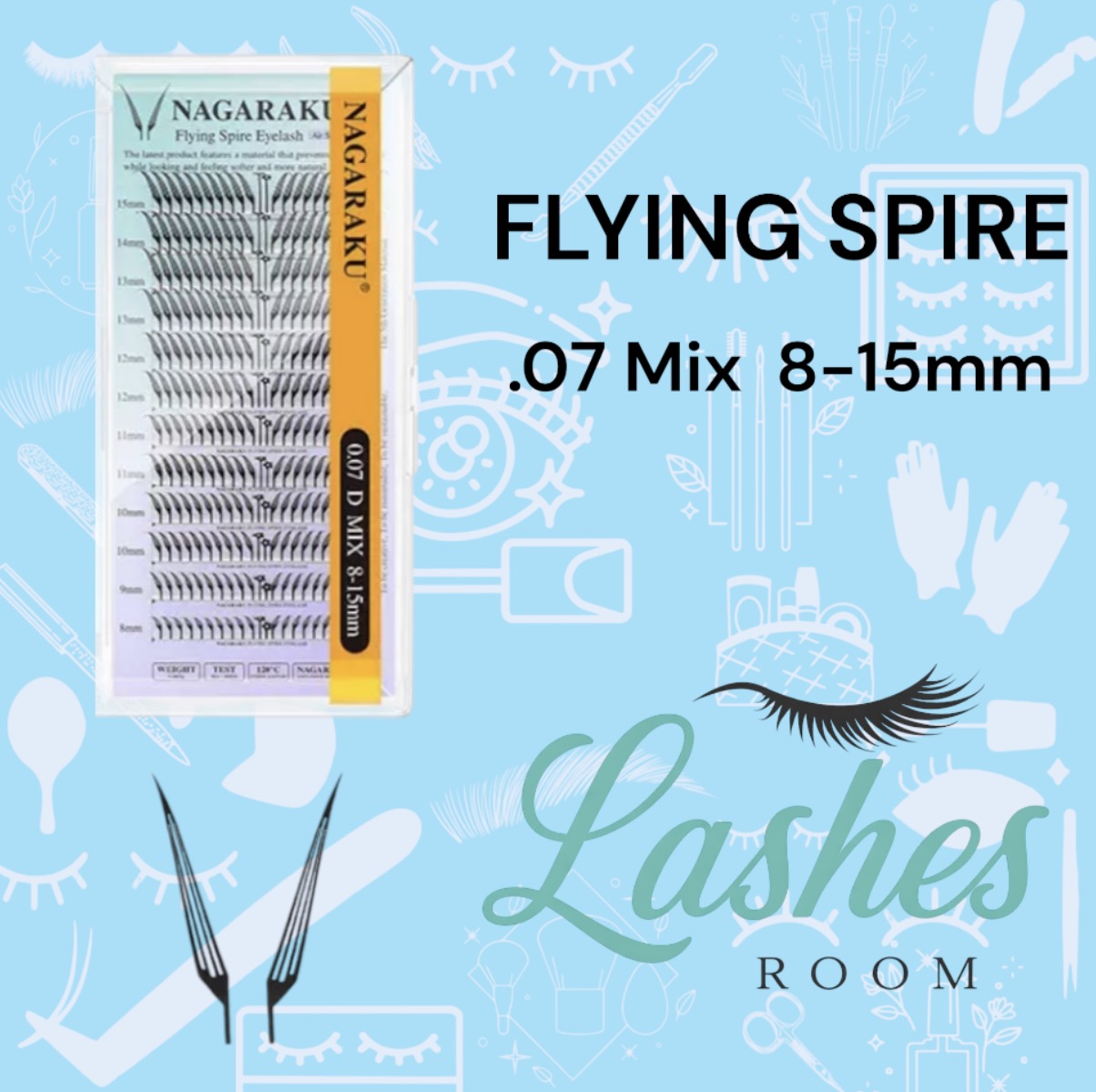 Pestañas Flying Spire