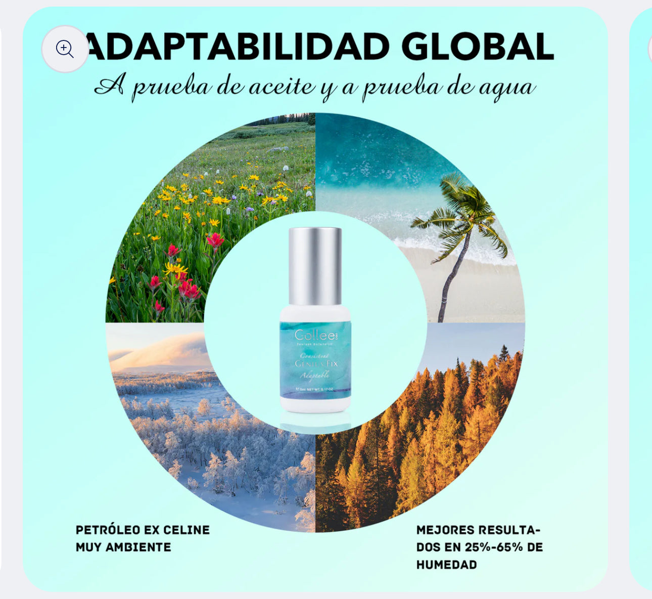 Adhesivo Azul Gollee. Para Extensión De Pestañas 1×1（ Todo Clima )