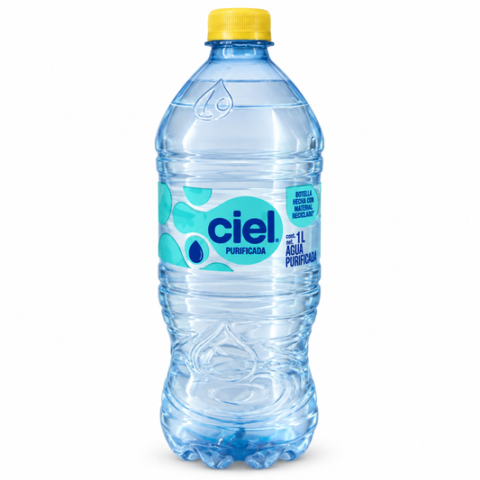 Agua Ciel purificada 1 L