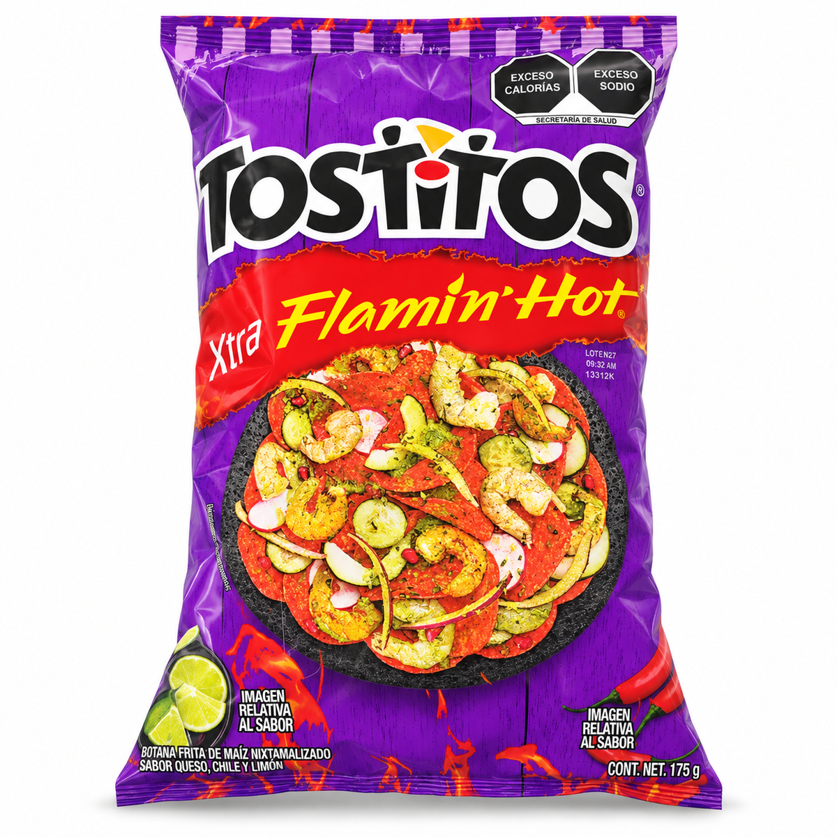 Tostitos Xtra Flamin’ Hot 175 g