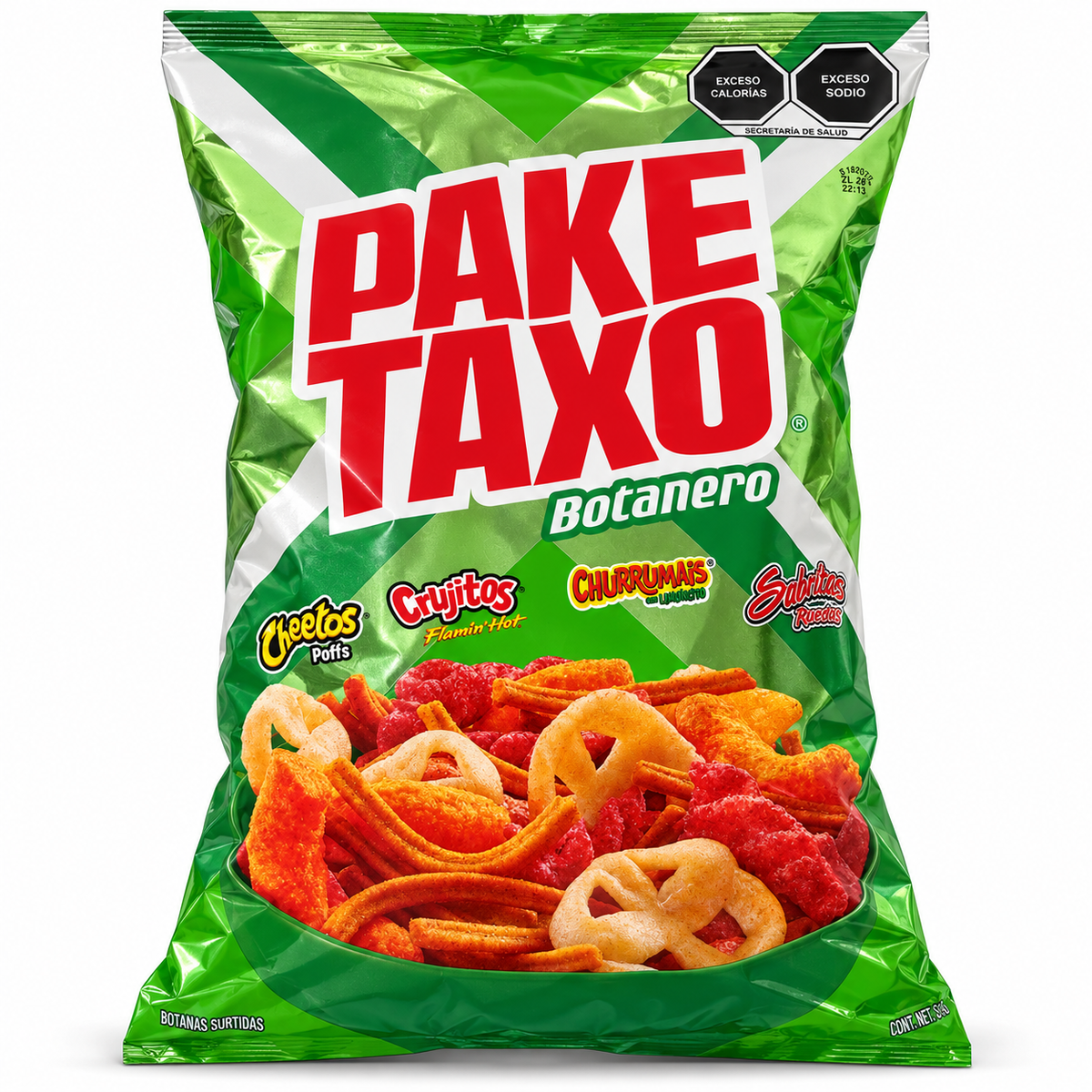 Pake Taxo Botanero Bolsa Grande