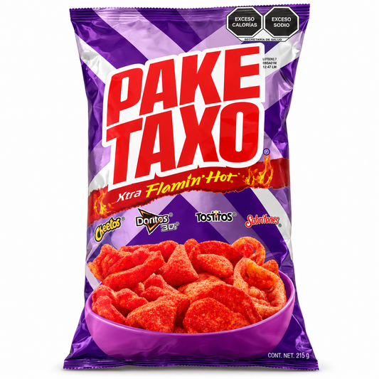 Pake Taxo Xtra Flamin’ Hot 215 g