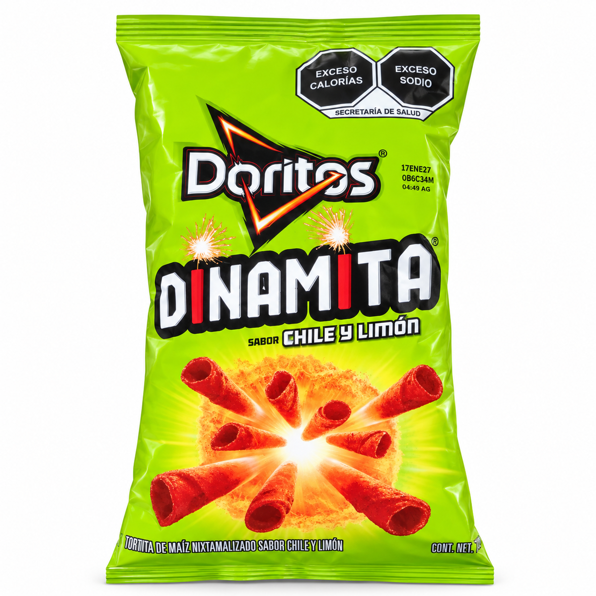 Doritos Dinamita Chile y Limón