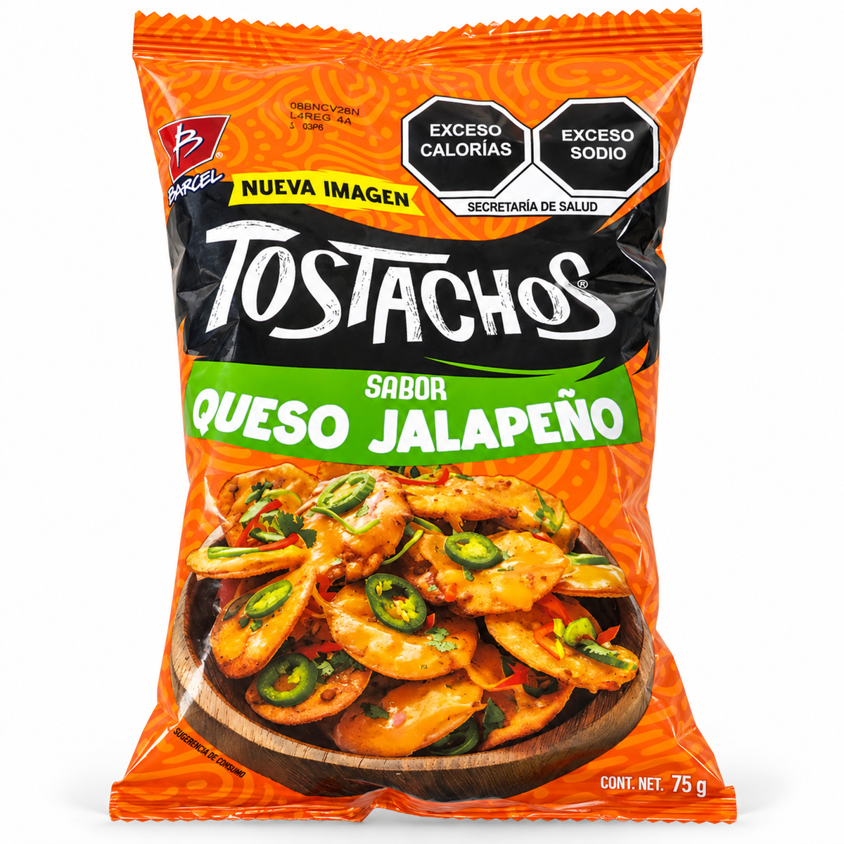 Tostachos Queso Jalapeño 75 g