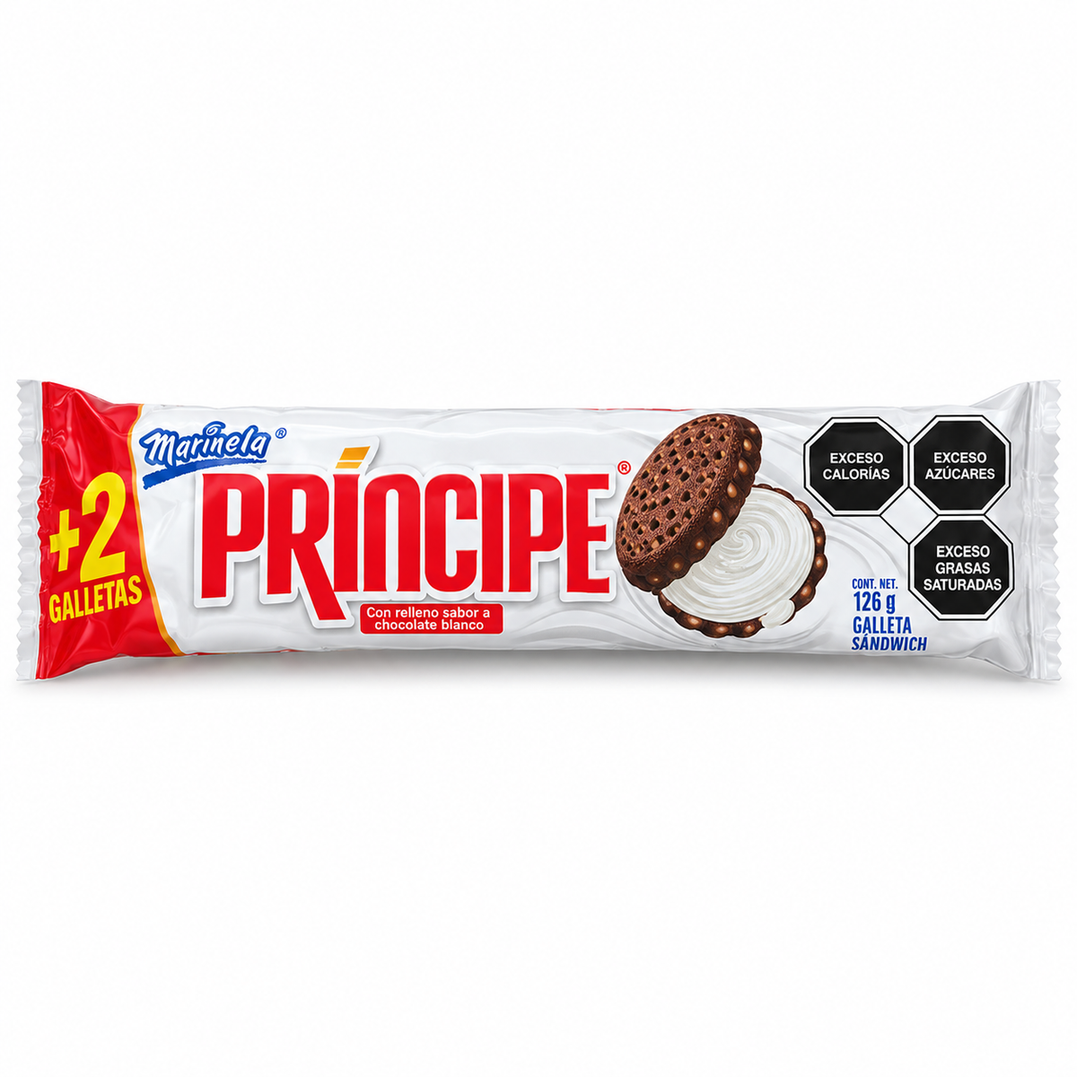 Príncipe Marinela Chocolate Blanco 126 g