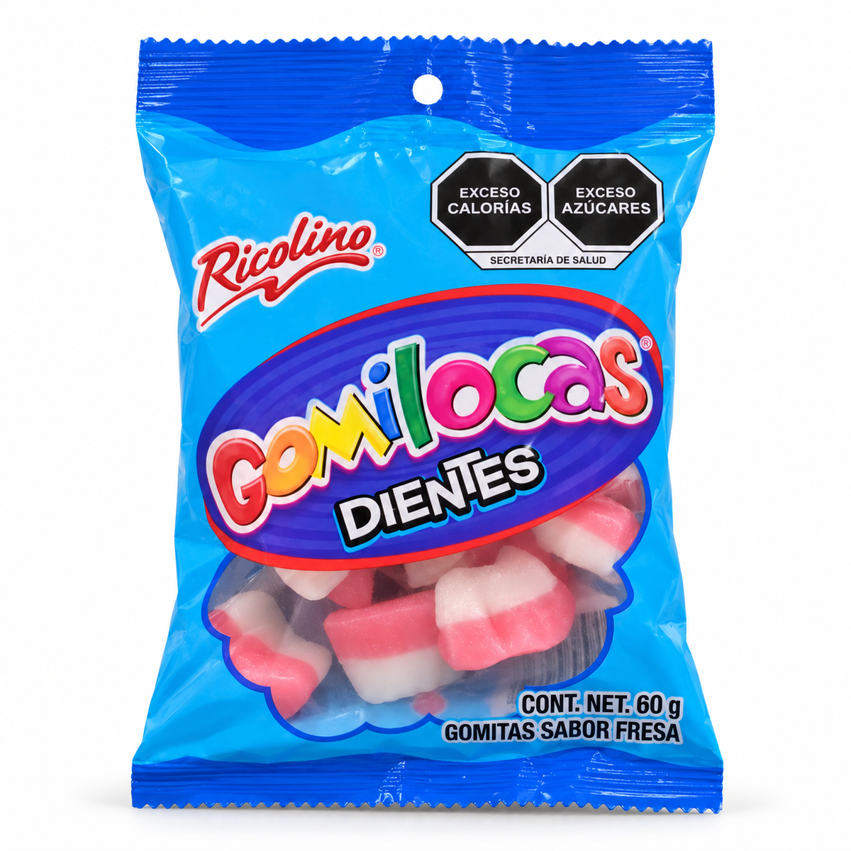 Gomilocas Dientes Ricolino 60 g