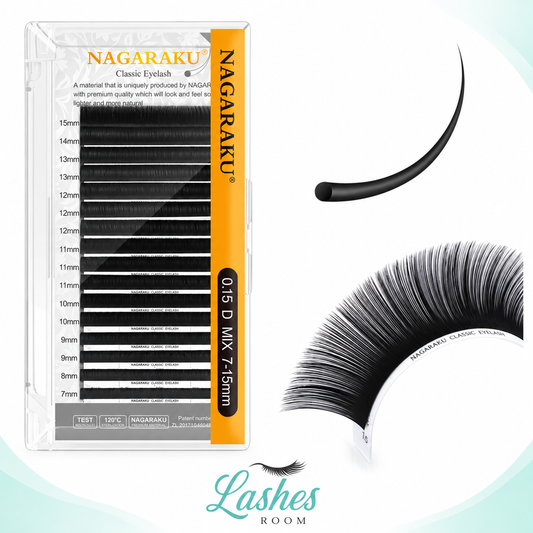 Pestañas Mix Clásico Nagaraku — Lashes Room